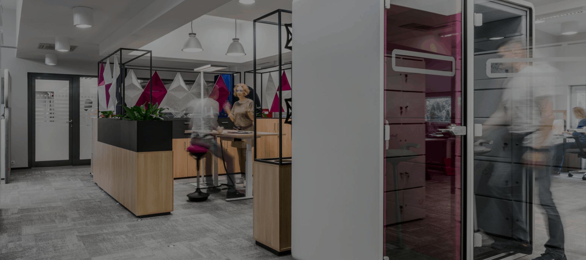 Banner: Smart Office ist ein Ansatz, der die Arbeitswelt zum Besseren verändert.