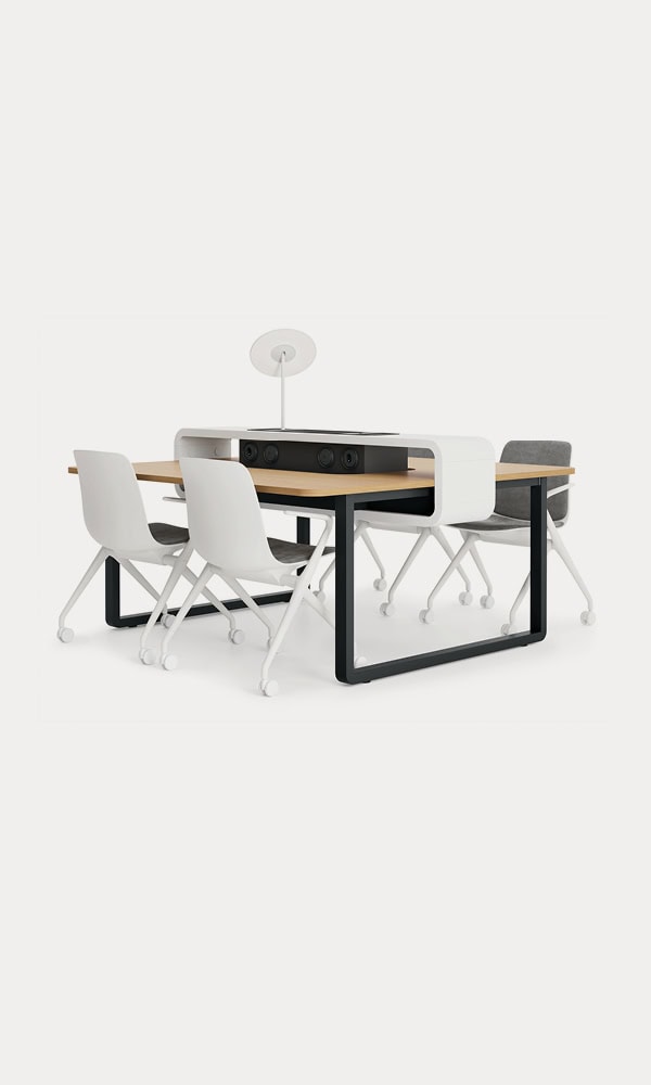 Kabina - HushSpot collaborative table for office