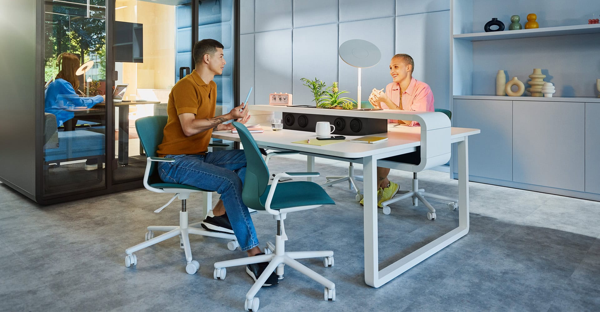 Banner: Flexible office tailored to employees’ needs