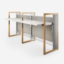Modular single desk